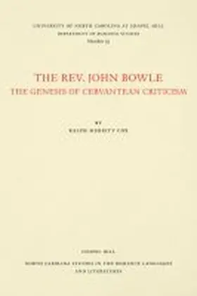 Cox |  The Rev. John Bowle | Buch |  Sack Fachmedien
