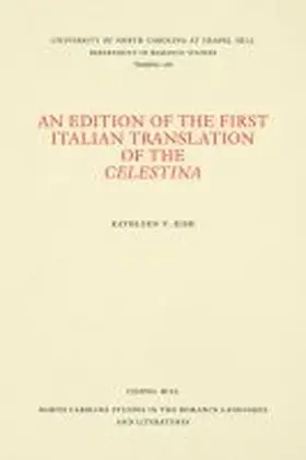 Kish |  An Edition of the First Italian Translation of the Celestina | Buch |  Sack Fachmedien