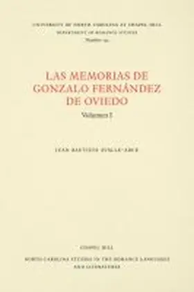 Avalle-Arce |  Las Memorias de Gonzalo Fernández de Oviedo | Buch |  Sack Fachmedien