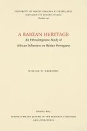 Megenney |  A Bahian Heritage | Buch |  Sack Fachmedien