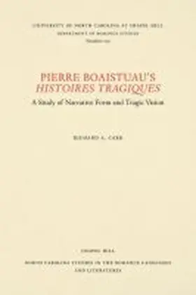 Carr |  Pierre Boaistuau's Histoires tragiques | Buch |  Sack Fachmedien