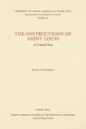 O'Connell |  The Instructions of Saint Louis | Buch |  Sack Fachmedien