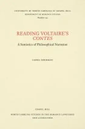 Sherman |  Reading Voltaire's Contes | Buch |  Sack Fachmedien