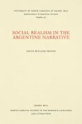 Foster |  Social Realism in the Argentine Narrative | Buch |  Sack Fachmedien