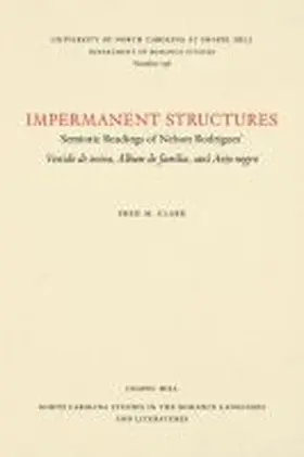 Clark |  Impermanent Structures | Buch |  Sack Fachmedien