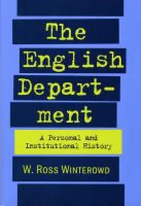 Winterowd |  The English Department | Buch |  Sack Fachmedien