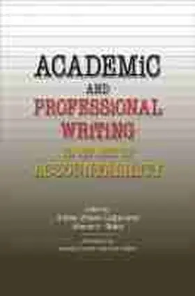  Academic and Professional Writing in an Age of Accountability | Buch |  Sack Fachmedien