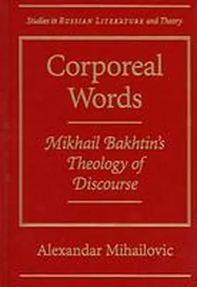 Mihailovic |  Corporeal Words | Buch |  Sack Fachmedien