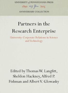 Langfitt / Hackney / Fishman |  Partners in the Research Enterprise | Buch |  Sack Fachmedien