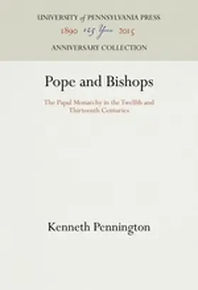 Pennington |  Pope and Bishops | Buch |  Sack Fachmedien