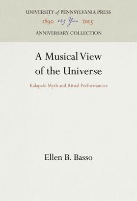 Basso |  A Musical View of the Universe | Buch |  Sack Fachmedien