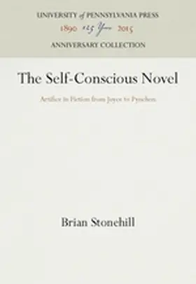 Stonehill |  The Self-Conscious Novel | Buch |  Sack Fachmedien