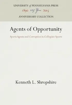 Shropshire |  Agents of Opportunity | Buch |  Sack Fachmedien