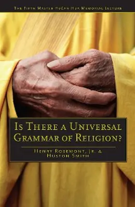 Rosemont / Smith |  Is There a Universal Grammar of Religion? | eBook | Sack Fachmedien