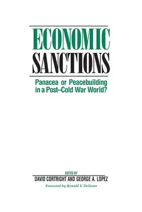 Cortright / Lopez |  Economic Sanctions | Buch |  Sack Fachmedien