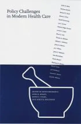 Rogut / Mechanic / Knickman |  Policy Challenges in Modern Health Care | Buch |  Sack Fachmedien