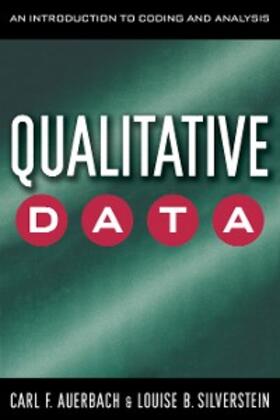 Auerbach / Silverstein |  Qualitative Data | eBook | Sack Fachmedien