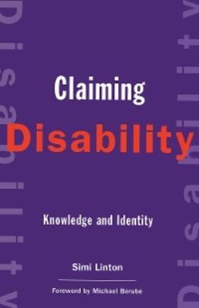 Linton |  Claiming Disability | eBook | Sack Fachmedien