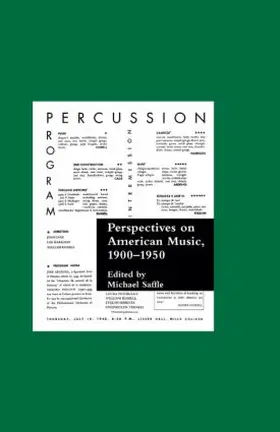 Saffle | Perspectives on American Music, 1900-1950 | Buch | 978-0-8153-2145-3 | sack.de