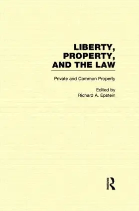 Epstein |  Private and Common Property | Buch |  Sack Fachmedien