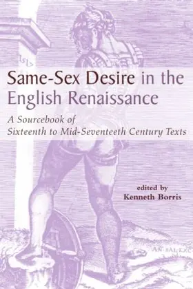 Borris |  Same-Sex Desire in the English Renaissance | Buch |  Sack Fachmedien