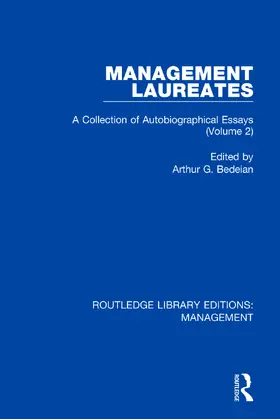 Bedeian | Management Laureates | Buch | 978-0-8153-5672-1 | sack.de