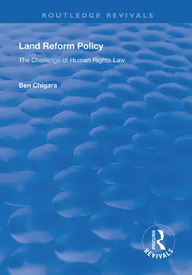 Chigara |  Land Reform Policy | Buch |  Sack Fachmedien