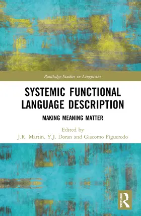 Martin / Doran / Figueredo |  Systemic Functional Language Description | Buch |  Sack Fachmedien