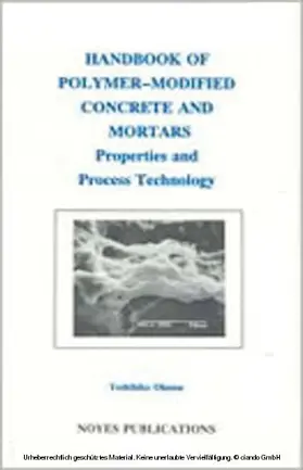 Ohama |  Handbook of Polymer-Modified Concrete and Mortars | eBook | Sack Fachmedien