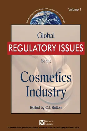 Betton | Global Regulatory Issues for the Cosmetics Industry | E-Book | sack.de
