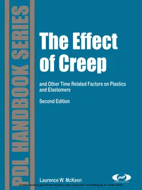 Mckeen |  The Effect of Creep and Other Time Related Factors on Plastics and Elastomers | eBook | Sack Fachmedien