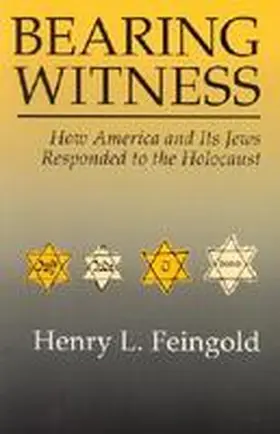 Feingold |  Bearing Witness | Buch |  Sack Fachmedien
