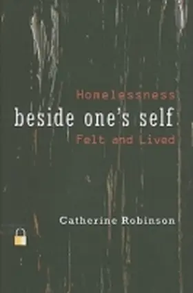Robinson |  Beside One's Self | Buch |  Sack Fachmedien