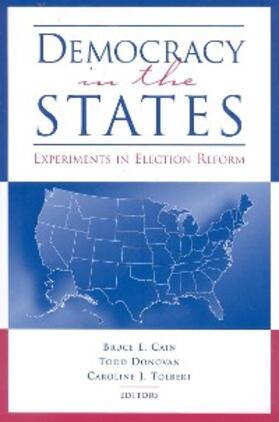 Cain / Donovan / Tolbert |  Democracy in the States | eBook | Sack Fachmedien