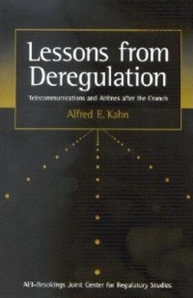 Kahn |  Lessons from Deregulation | eBook | Sack Fachmedien