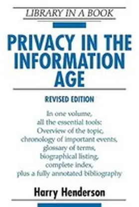 Henderson |  Privacy in the Information Age | Buch |  Sack Fachmedien