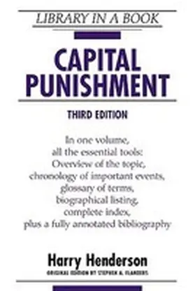 Henderson |  Capital Punishment | Buch |  Sack Fachmedien