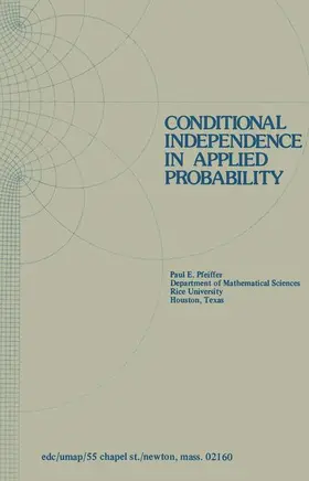 Pfeiffer |  Conditional Independence in Applied Probability | Buch |  Sack Fachmedien
