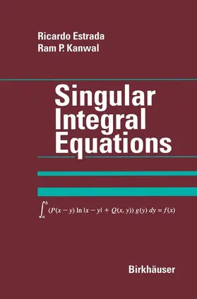 Kanwal / Estrada | Singular Integral Equations | Buch | 978-0-8176-4085-9 | www2.sack.de