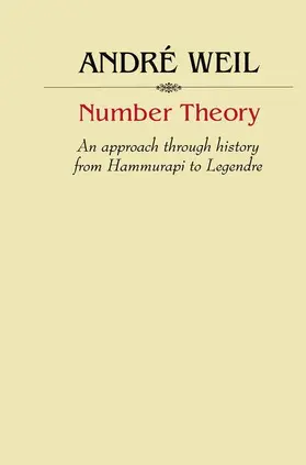 Weil |  Number Theory | Buch |  Sack Fachmedien