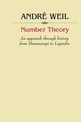 Weil |  Number Theory | eBook | Sack Fachmedien