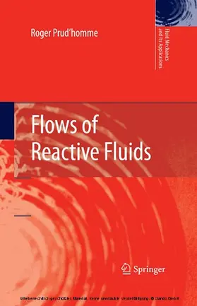 Prud'homme | Flows of Reactive Fluids | E-Book | sack.de