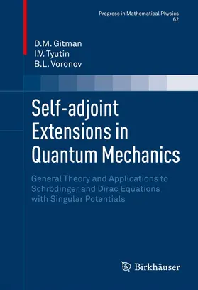 Gitman / Tyutin / Voronov |  Self-adjoint Extensions in Quantum Mechanics | eBook | Sack Fachmedien