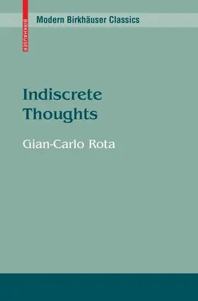 Rota / Palombi |  Indiscrete Thoughts | eBook | Sack Fachmedien