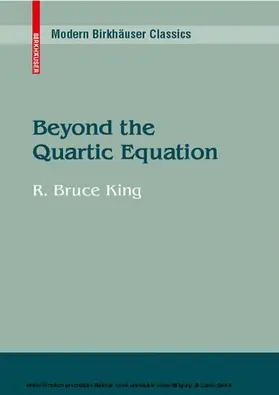King |  Beyond the Quartic Equation | eBook | Sack Fachmedien