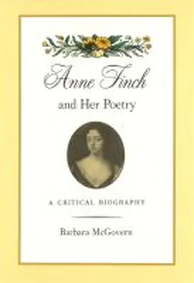 Mcgovern |  Anne Finch and Her Poetry | Buch |  Sack Fachmedien