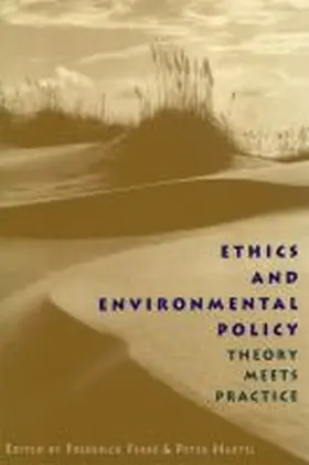 Ferré / Hartel |  Ethics and Environmental Policy | Buch |  Sack Fachmedien
