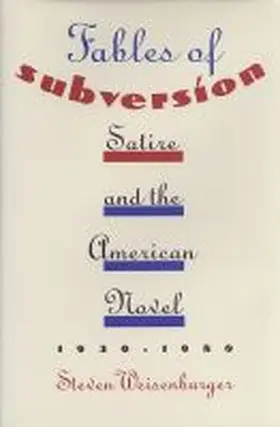 Weisenburger |  Fables of Subversion | Buch |  Sack Fachmedien