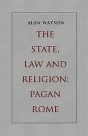 Watson |  The State, Law and Religion | Buch |  Sack Fachmedien