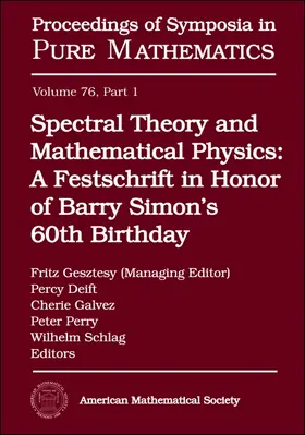 Gesztesy / Deift / Galvez |  Spectral Theory and Mathematical Physics | Buch |  Sack Fachmedien